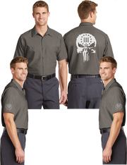 3 Percent (Punisher) - Men's Mechanic Shirts