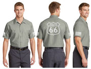 Route 66 Reflective Mechanic Shirt