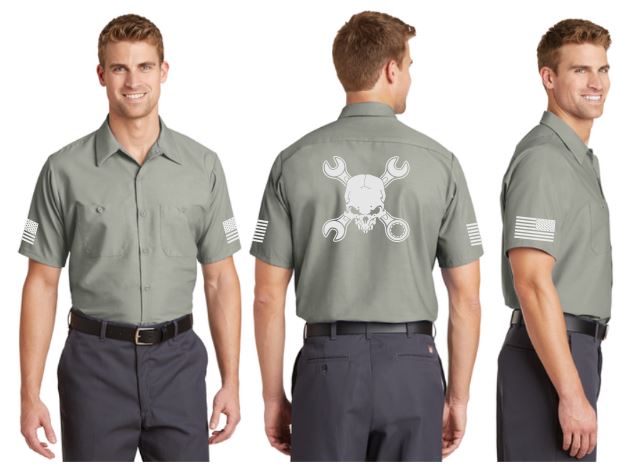 Wrenches Reflective Mechanic Shirt