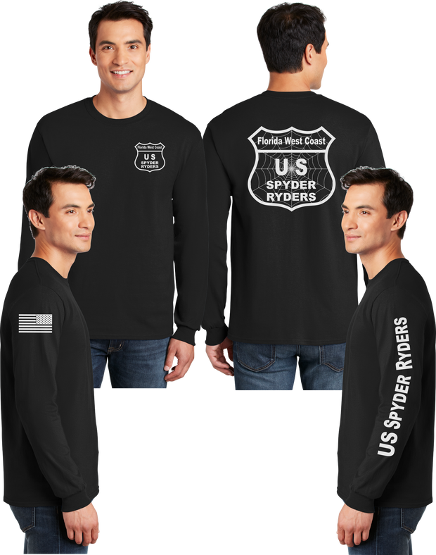 Florida West Coast - US Spyder Ryders Reflective Long Sleeve - Dry Blend