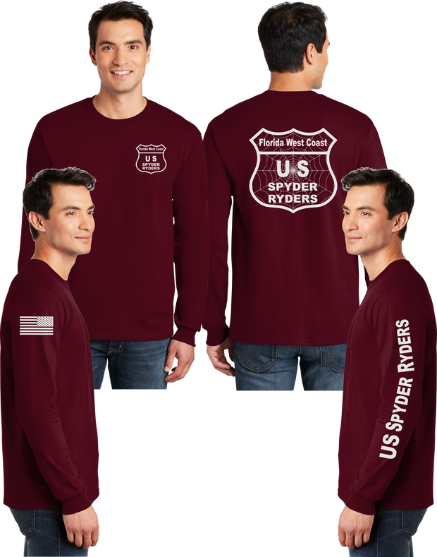 Florida West Coast - US Spyder Ryders Reflective Long Sleeve - Dry Blend