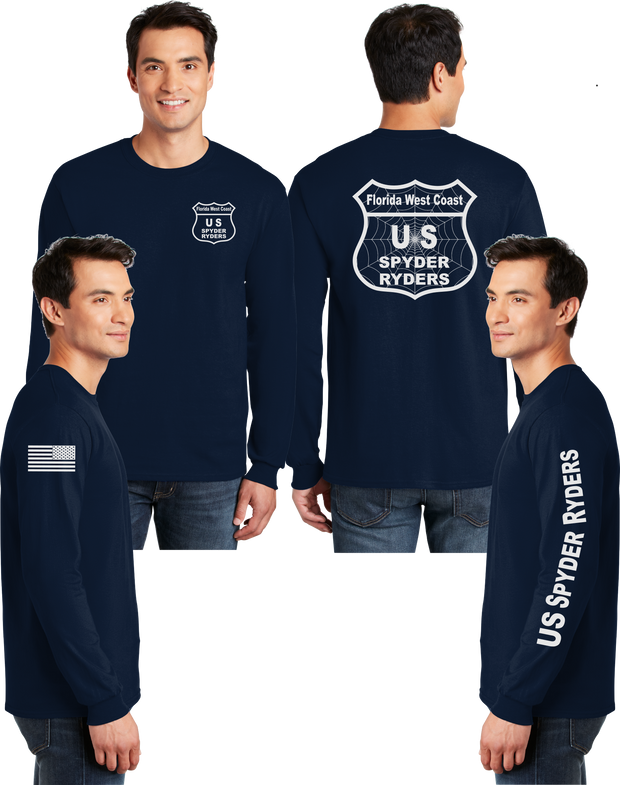 Florida West Coast - US Spyder Ryders Reflective Long Sleeve - Dry Blend
