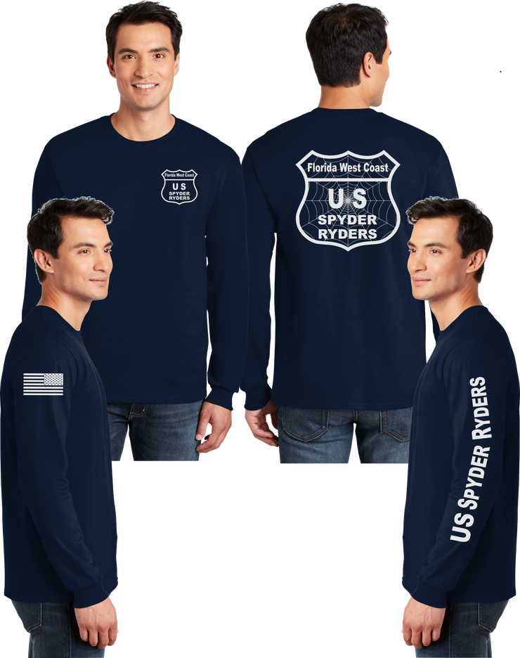 Florida West Coast - US Spyder Ryders Reflective Long Sleeve - Dry Blend