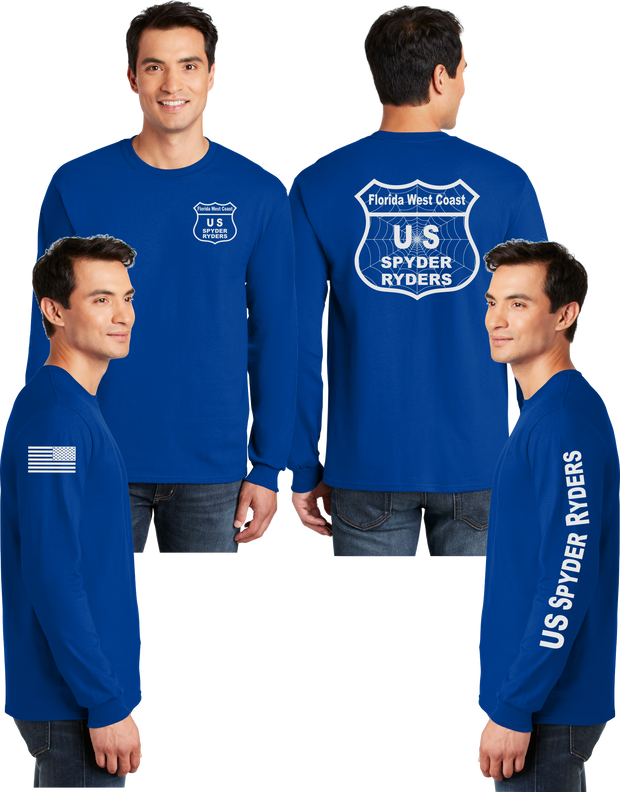 Florida West Coast - US Spyder Ryders Reflective Long Sleeve - Dry Blend