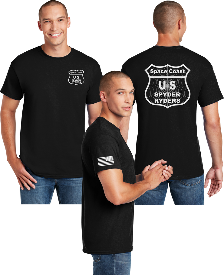 Space Coast - US Spyder Ryder Reflective Tee - Dry Blend