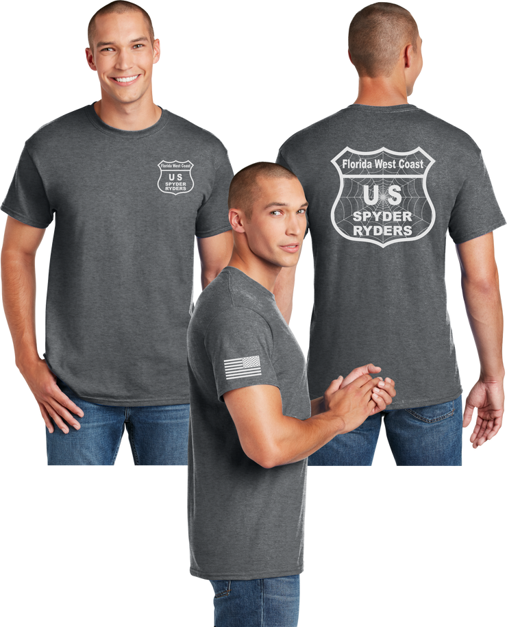 Florida West Coast  - US Spyder Ryder Reflective Tee - Dry Blend