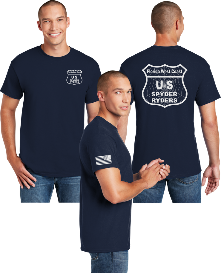 Florida West Coast  - US Spyder Ryder Reflective Tee - Dry Blend