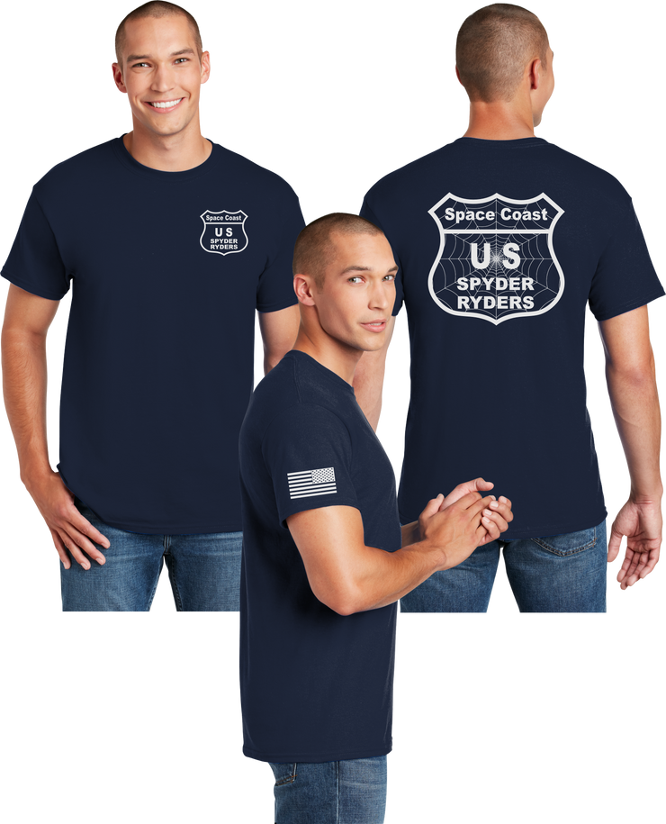Space Coast - US Spyder Ryder Reflective Tee - Dry Blend
