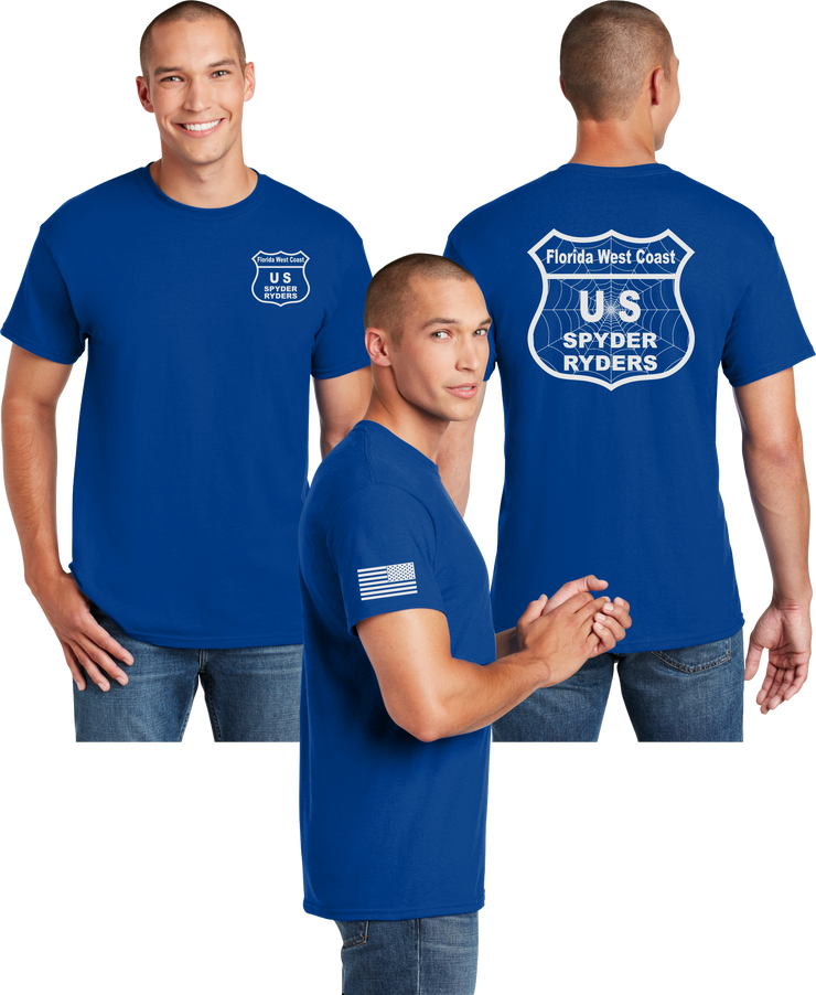 Florida West Coast  - US Spyder Ryder Reflective Tee - Dry Blend