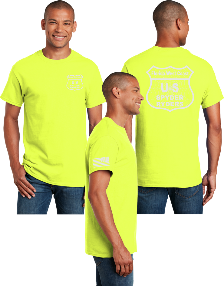 Florida West Coast  - US Spyder Ryder Reflective Tee - Dry Blend