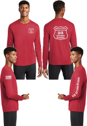 Space coast  US Spyder Ryders - Reflective Long Sleeve - 100% Mesh Polyester