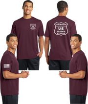Florida West Coast Spyder Ryders Reflective Tee - 100% Mesh Polyester