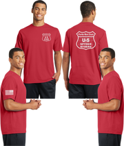 Florida West Coast Spyder Ryders Reflective Tee - 100% Mesh Polyester