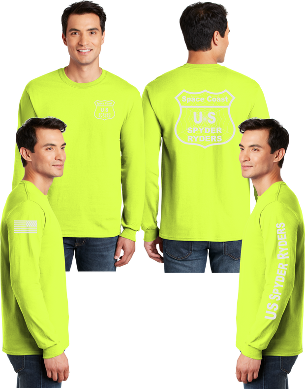 Space Coast - US Spyder Ryders Reflective Long Sleeve - Dry Blend