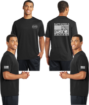 Battlefield Flag Bagger - Reflective Tee - 100% Mesh Polyester