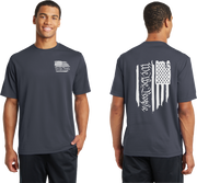 We the People Reflective Tee - 100% Mesh Polyester