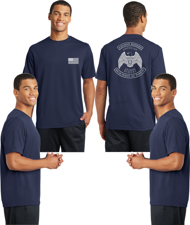 LR-87 Reflective Tee - 100% Mesh Polyester