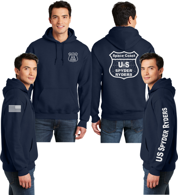 Space Coast - US Spyder Ryders  Pullover Hoodie