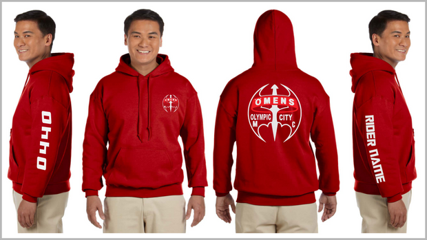 O-MENS MC Olympic City - Reflective Pullover Hoodie