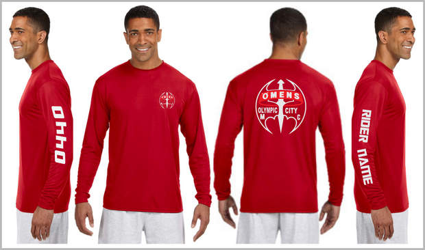 O-MENS MC Olympic City Long Sleeve - 100% Polyester