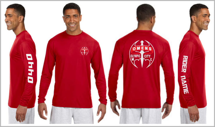 OMENS Olympic City Long Sleeve - 100% Polyester