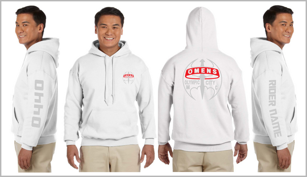 O-MENS MC Olympic City - Reflective Pullover Hoodie