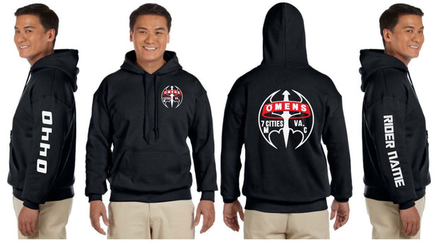 O-MENS MC 7 Cities VA - Reflective Pullover Hoodie