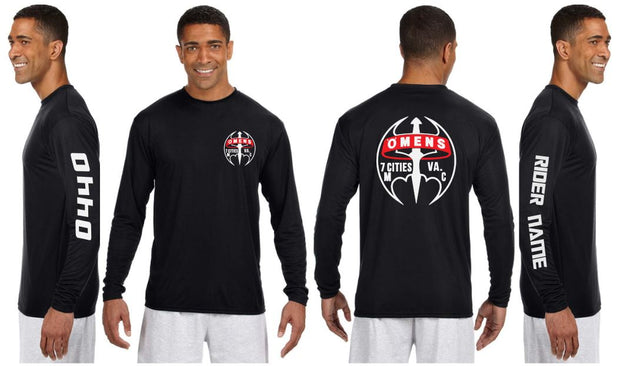 O-MENS MC 7 Cities VA. Long Sleeve - 100% Polyester