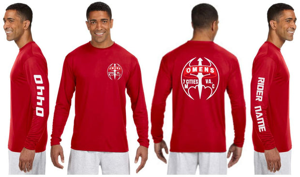 O-MENS MC 7 Cities VA. Long Sleeve - 100% Polyester