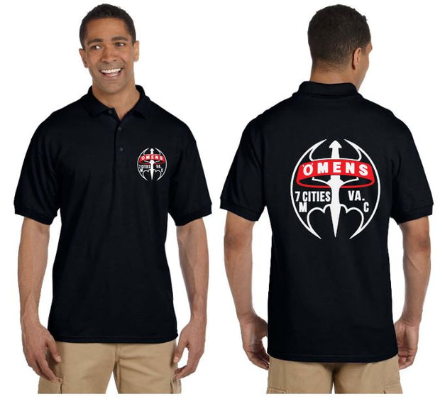O-MENS MC 7 Cities VA. Reflective Polo Shirt