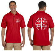 O-MENS MC 7 Cities VA. Reflective Polo Shirt