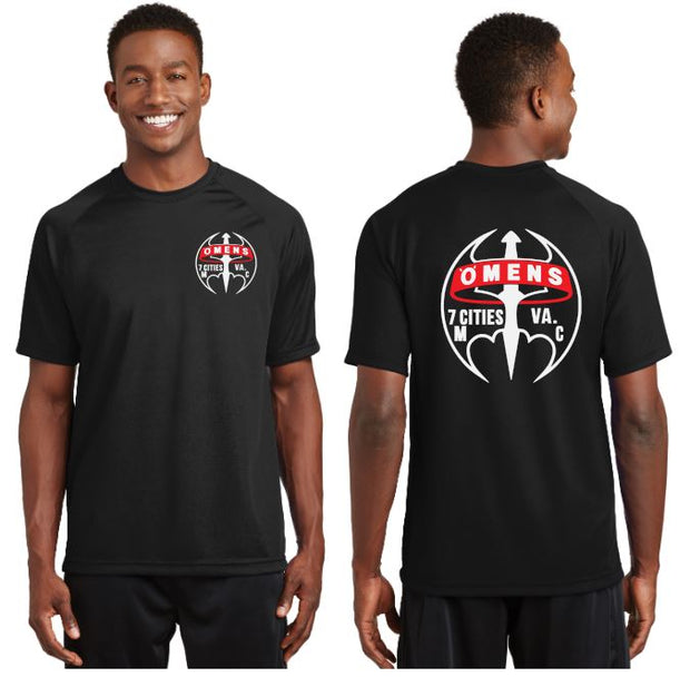 O-MENS MC 7 Cities VA. Reflective Tee - 100% Polyester