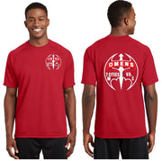 O-MENS MC 7 Cities VA. Reflective Tee - 100% Polyester