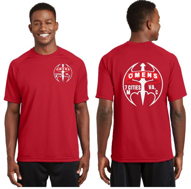O-MENS MC 7 Cities VA. Reflective Tee - 100% Polyester