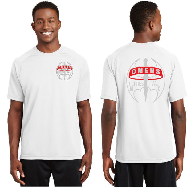 O-MENS MC 7 Cities VA. Reflective Tee - 100% Polyester