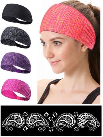 Paisley - Reflective Headband