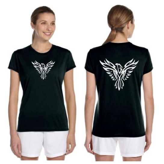 Tribal Phoenix Reflective Tee - 100% Polyester