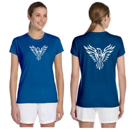 Tribal Phoenix Reflective Tee - 100% Polyester