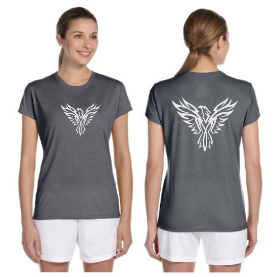 Tribal Phoenix Reflective Tee - 100% Polyester