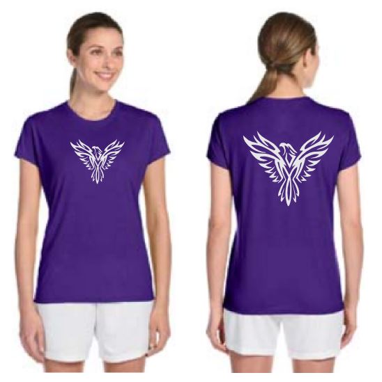 Tribal Phoenix Reflective Tee - 100% Polyester