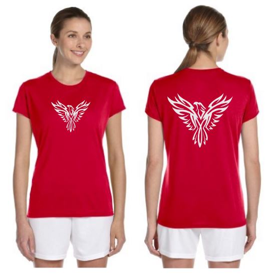 Tribal Phoenix Reflective Tee - 100% Polyester