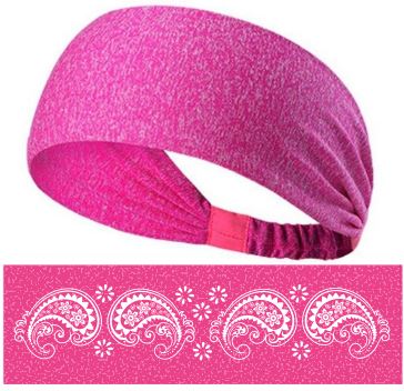 Paisley - Reflective Headband