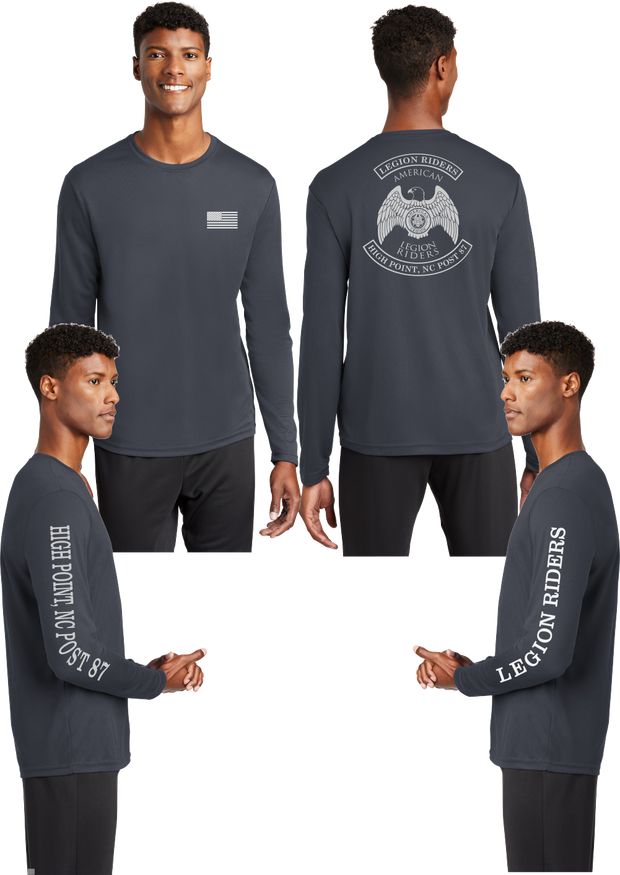LR-87 - Reflective Long Sleeve - 100% Mesh Polyester