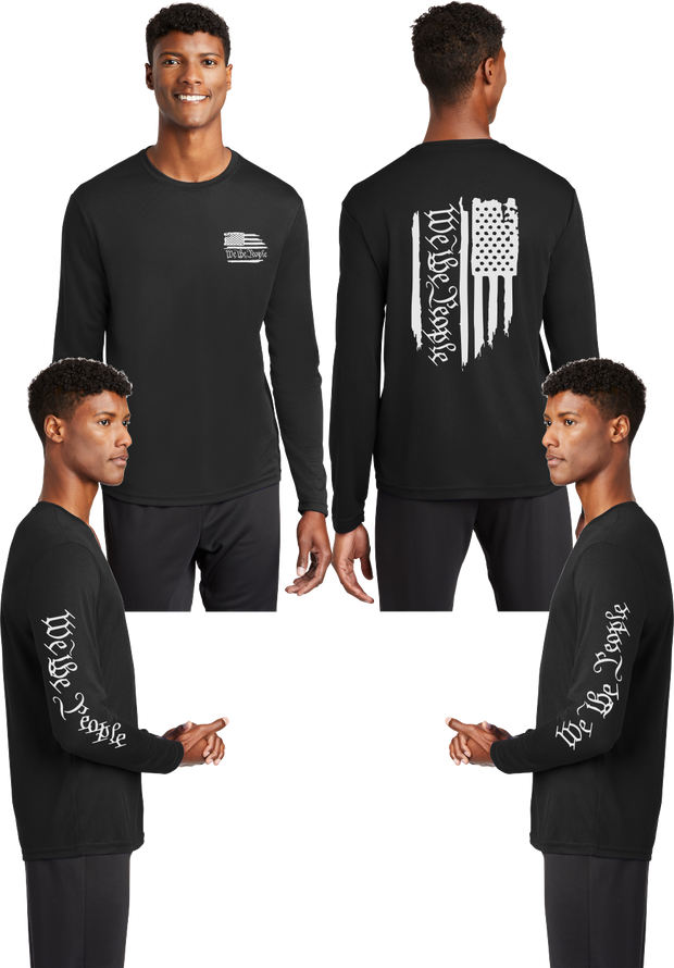 We The People - Reflective Long Sleeve - 100% Mesh Polyester
