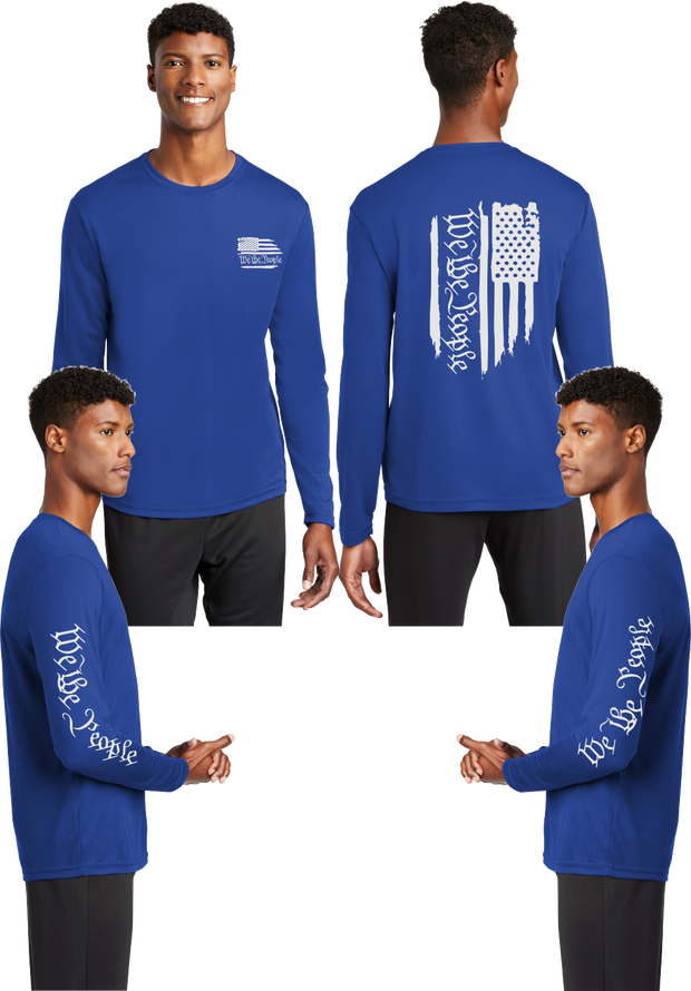 We The People - Reflective Long Sleeve - 100% Mesh Polyester