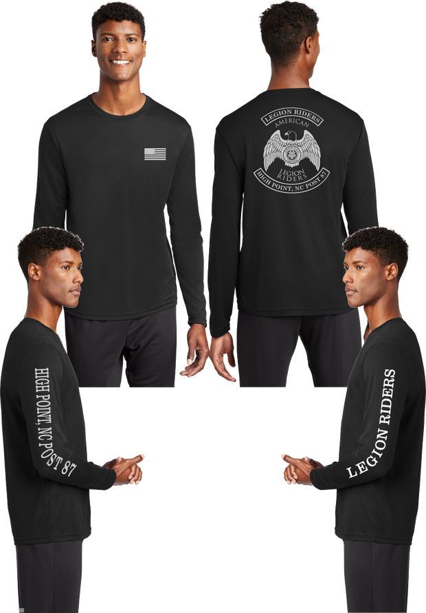 LR-87 - Reflective Long Sleeve - 100% Mesh Polyester