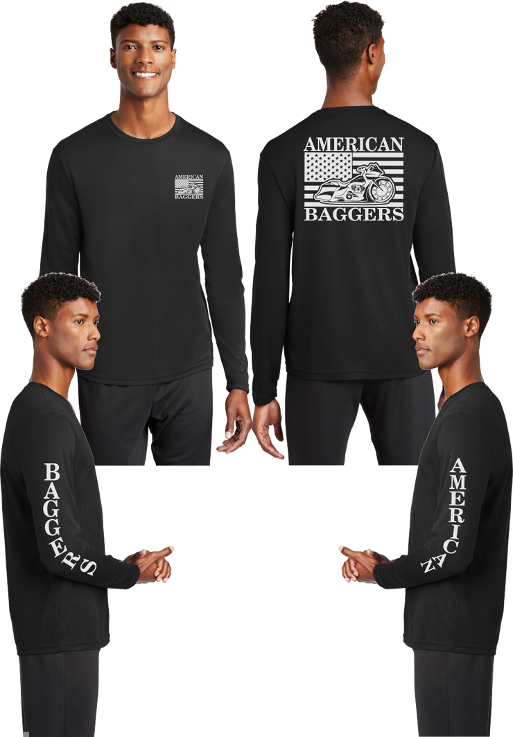 American Baggers - Reflective Long Sleeve - 100% Mesh Polyester