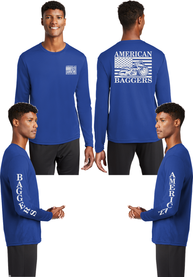 American Baggers - Reflective Long Sleeve - 100% Mesh Polyester