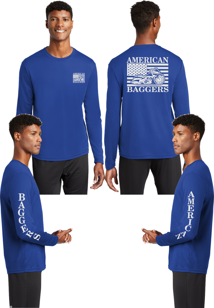 American Baggers - Reflective Long Sleeve - 100% Mesh Polyester