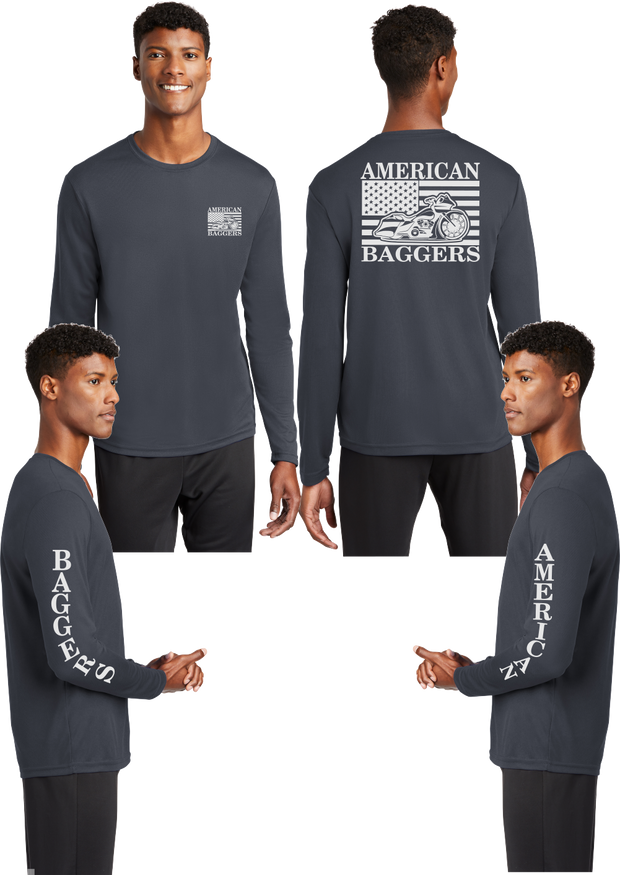 American Baggers - Reflective Long Sleeve - 100% Mesh Polyester